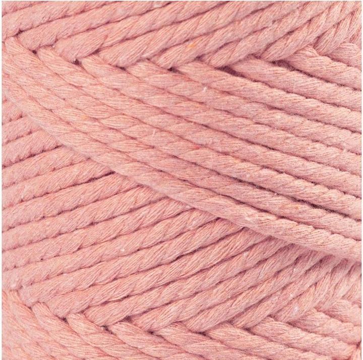 Image du produit Creativ Company Fil de coton Macramé Cordon Rose (55 m)