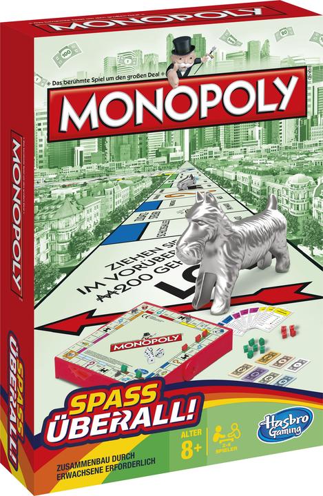 Produktbild Monopoly Kompakt (Deutsch, 2 - 4 Spieler)