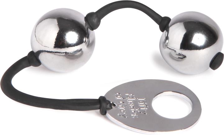 Actual product image Fifty Shades of Grey Inner Goddess Silver Pleasure Balls