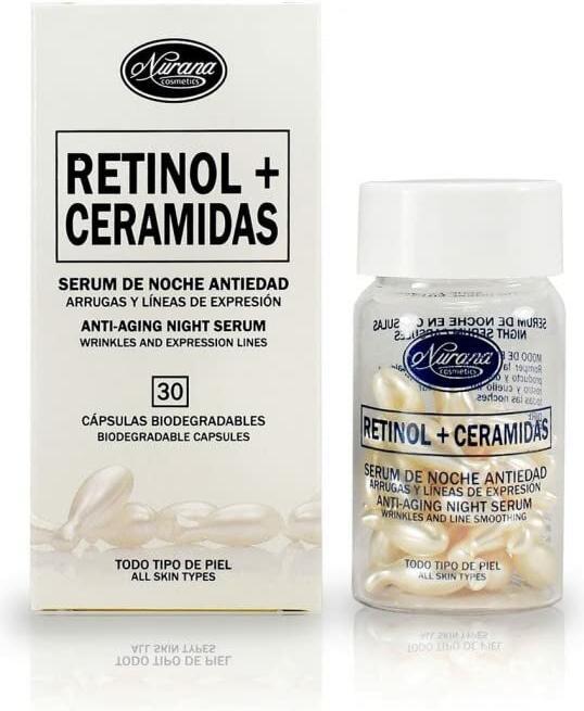 Produktbild Nurana Cosmetics Serum Retinol 30 Capsulas