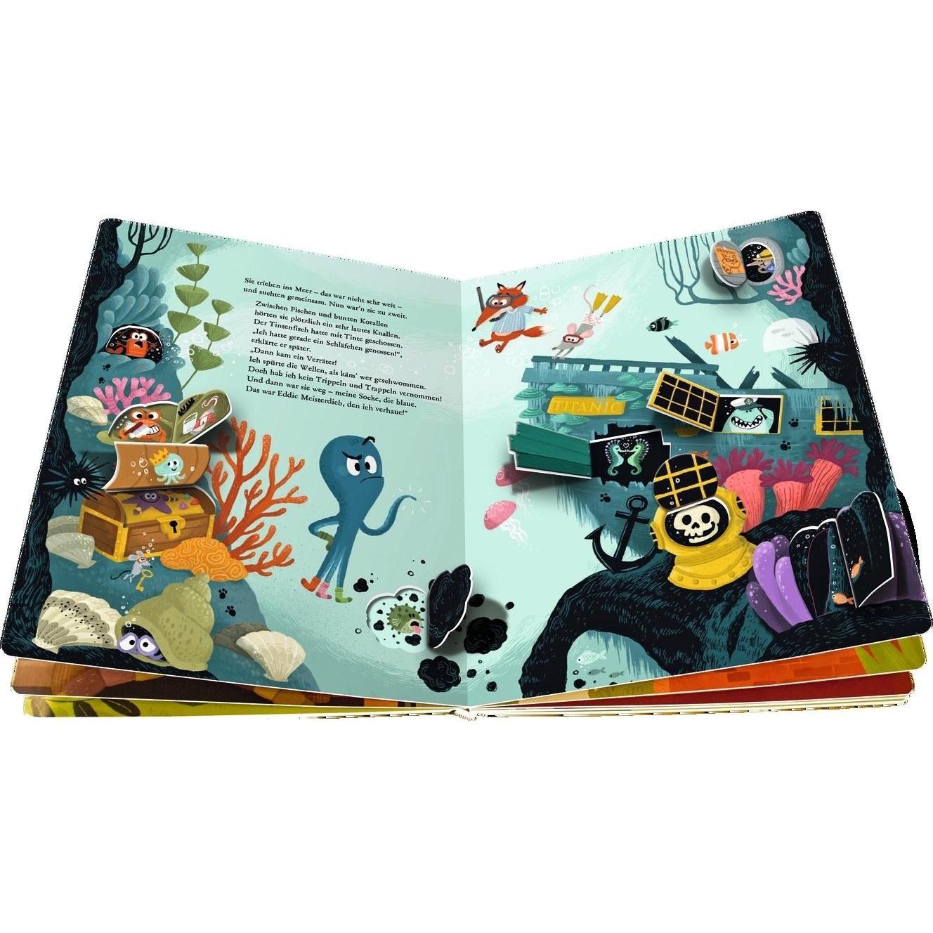 Thumbnail - Eddie Meisterdieb. Eine rasante Verfolgungsjagd mit Verschwinde-Klappen!, Kinderbücher von Eva Dax