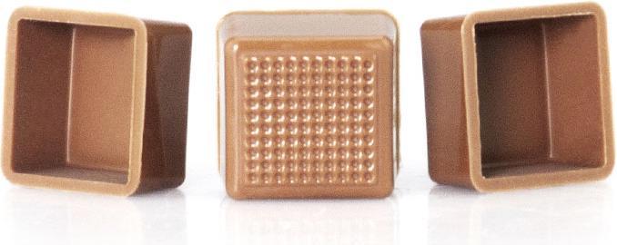 miniSchoggi Pralinenschale Carré, Milch 56 Stück (63 x)