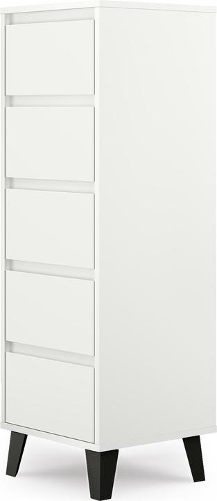 Actual product image Topeshop Scandi 5s Biel (40 x 39 x 120.5 cm)