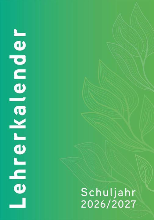 Produktbild Lehrerkalender - Planer für Lehrerinnen und Lehrer 2026/27 (A4)