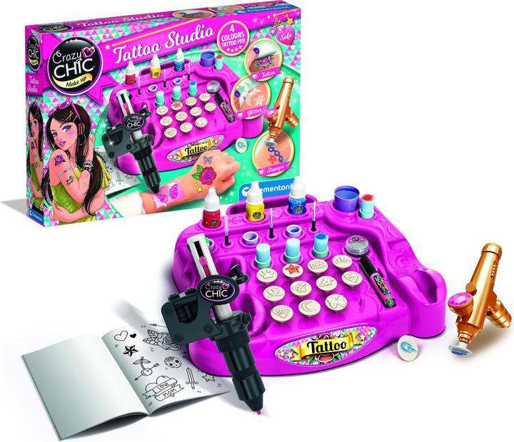 Actual product image Clementoni Crazy Chic My Tattoo Lab DFI