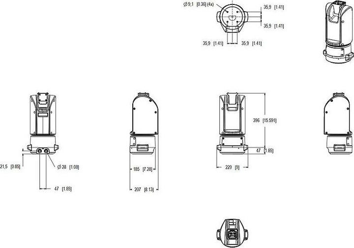 Actual product image Axis TQ1818-E (Mounting kit)
