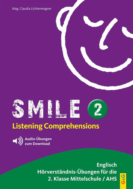 Produktbild Smile - Listening Comprehension 2 with CD (Englisch, Claudia Lichtenwagner, 2017)