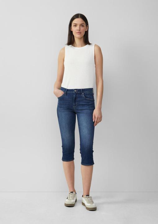 Produktbild S.Oliver Jeans-Hose Capri-Jeans Betsy / Slim Fit / Mid Rise / Slim Leg / Schlitz (42)