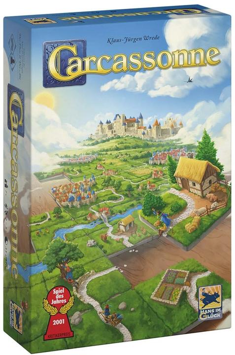 Productafbeelding Hans im Glück HIGD0112 - Carcassonne V3.0 - Bordspel, voor 2-5 spelers, vanaf 7 jaar (DE editie) (Duits)