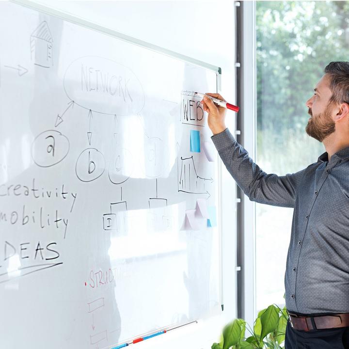 Actual product image Master of Boards Whiteboard PRO (60 x 90 cm)