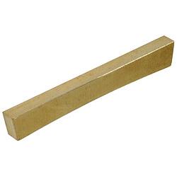 AllParts AP BN 0821-008 Messing Sattel curved (Instrumenten Ersatzteile), Zubehör Instrumente
