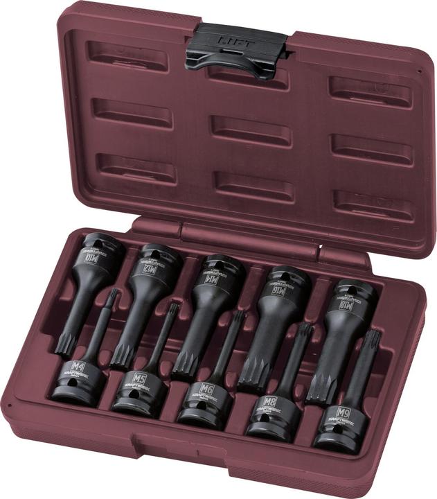 Actual product image Kraftwerk XZN impact socket set