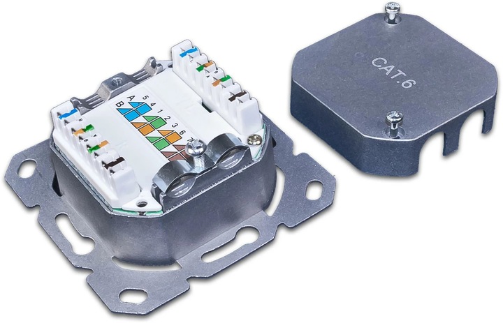 Produktbild Wirewin RJ-45 Unterputz Datendose, 2-Ports