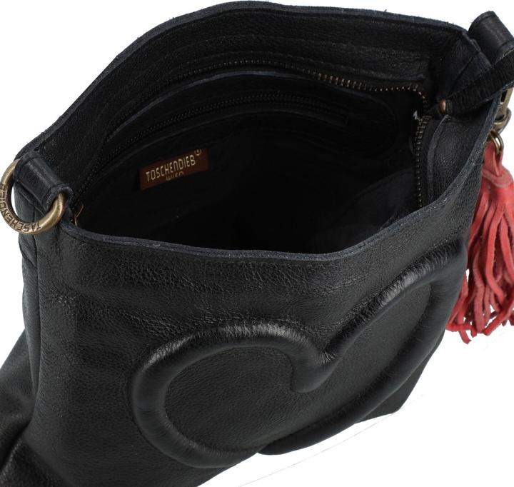 Produktbild Taschendieb Herzweg Umhängetasche Leder 24 cm