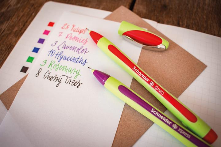 Actual product image Schneider Fineliner Xpress (Red, 1 x)