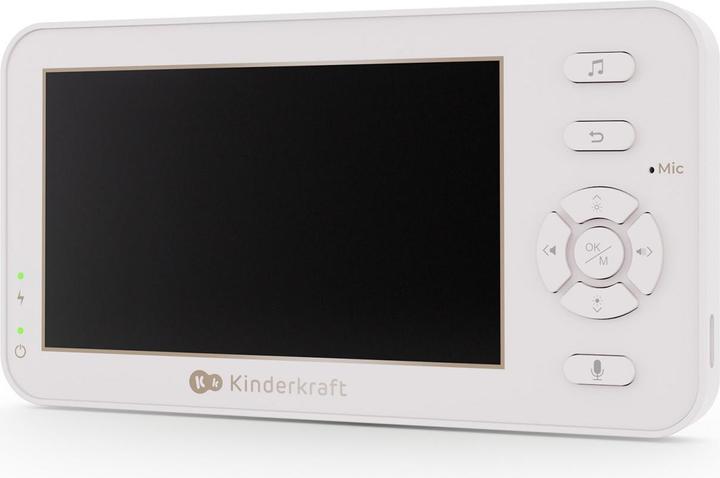 Image du produit KinderKraft Baby monitor NITEEYE TRAVEL white (Babyphone avec caméra, 300 m)