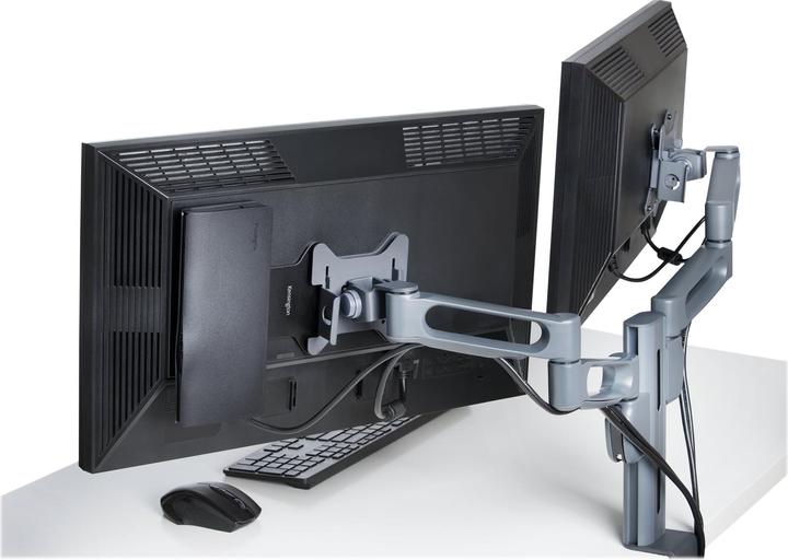 Actual product image Kensington K60273WW SmartFit Dual Monitor Arm 4Heights Vesa 75 100 (Table, 10.10")