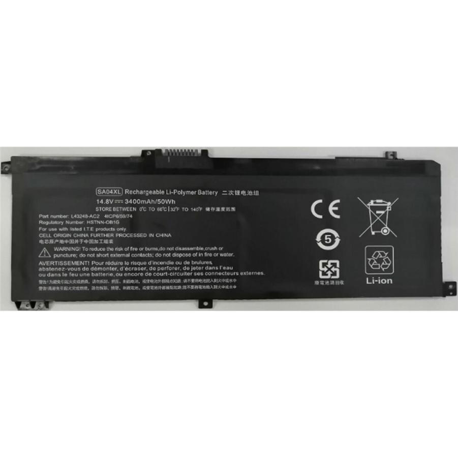 CoreParts Laptop Battery for HP (3350 mAh), Notebook Akku, Schwarz