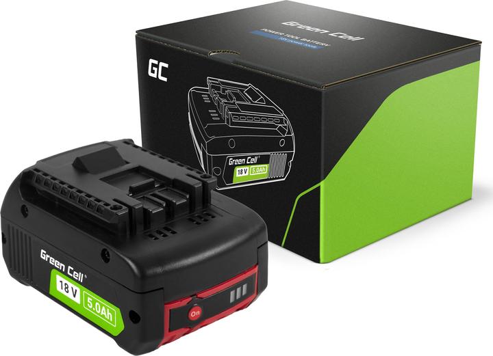 GreenCell PTBO18V5 cordless tool battery / charger (18 V)