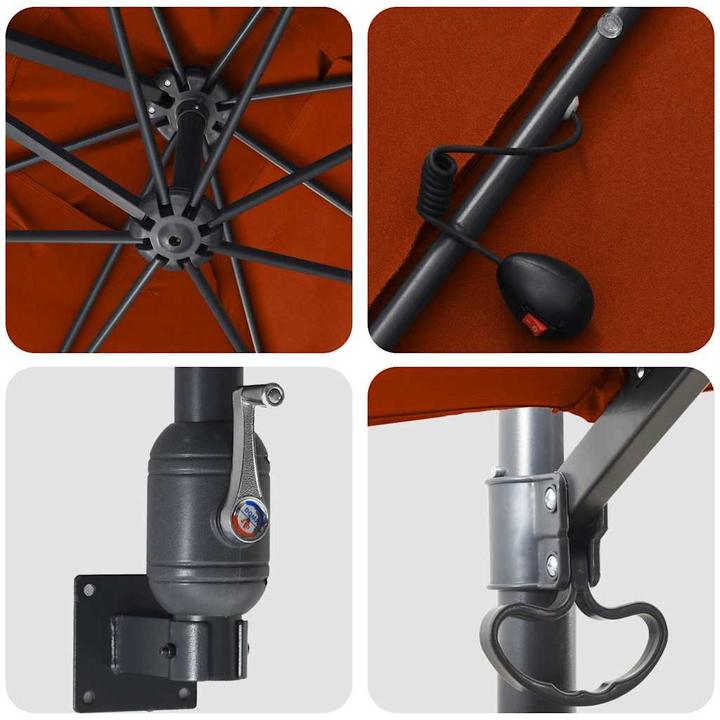 Immagine prodotto vidaXL Garten-Sonnenschirm (2.49 m)