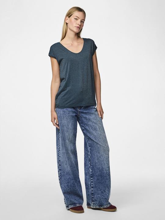 Produktbild Pieces Pcbillo Tee Lurex Stripes Noos Bc (L)