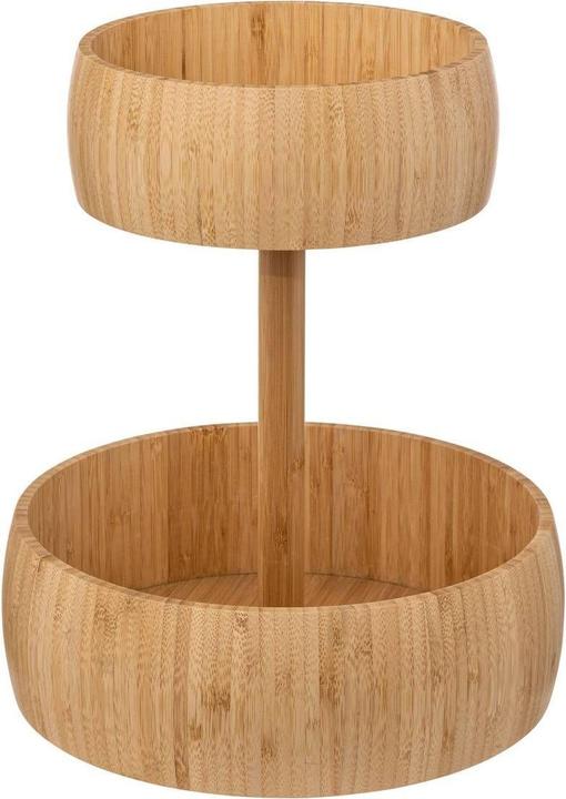 Produktbild 5Five Zweistöckiger Obstkorb aus Bambus