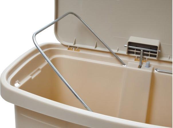 Actual product image Rubbermaid Pedal waste collector mobile (90 l)