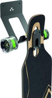 Actual product image Werkstarck Skateboard - Wandhalterung schwarz