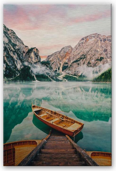 Immagine prodotto Trenddeko Lago di Braies (70 x 100 cm)