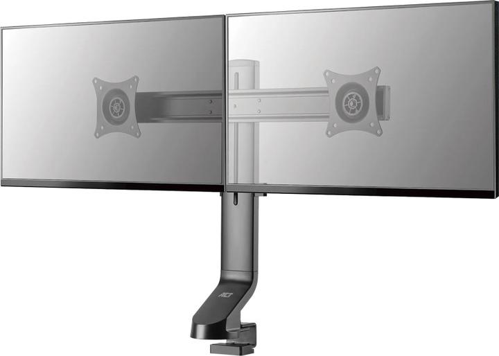 Actual product image ACT Monitor Desk Mount with Crossbar, 2 screens up to 27ö, with thumb screw (Table, 27", 14 kg)