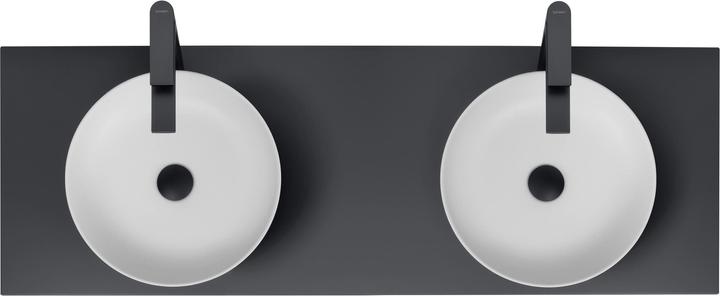Actual product image Duravit Shaft valve 50mm black matt