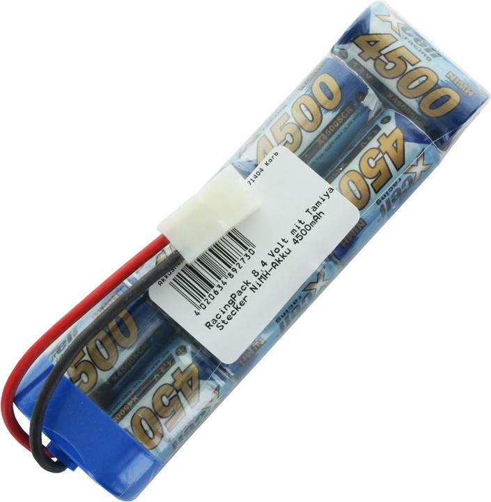Produktbild AccuCell RacingPack mit Tamiya Stecker, 4500mAh (8.40 V, 4500 mAh)