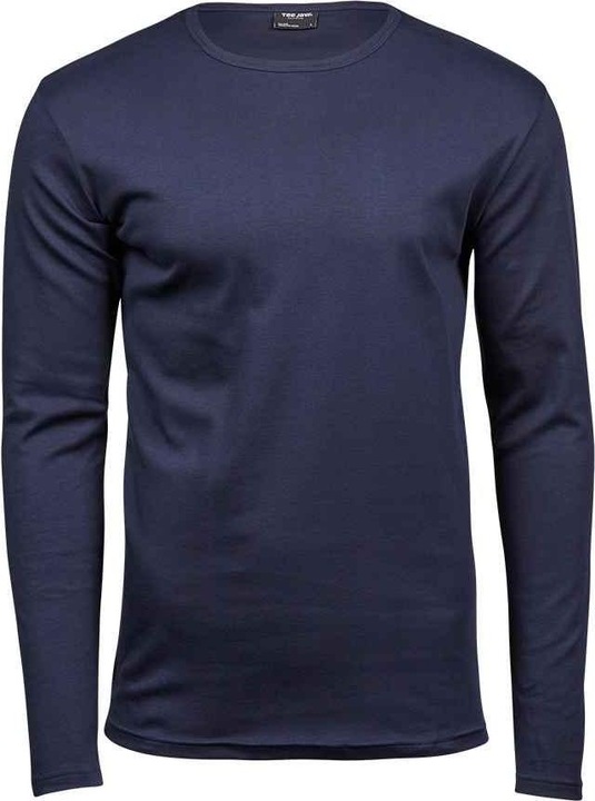 Actual product image Tee Jays Mens Interlock Long-Sleeved T-Shirt (XL)