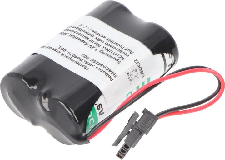 Produktbild AccuCell Batteriepack ABB Robotics 3HAC044075-001, 3HAC044168-001, IRB 140 (7.20 V, 3600 mAh)