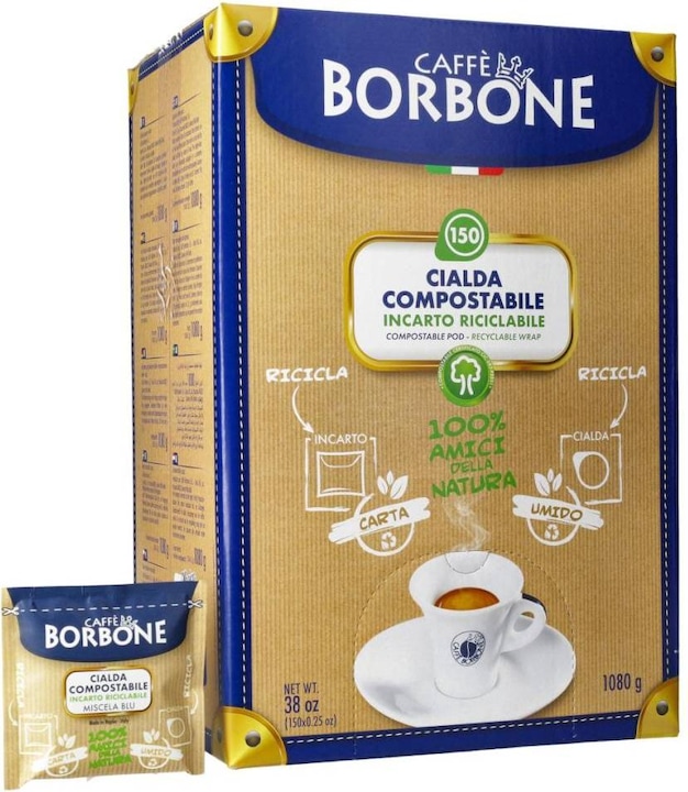 Actual product image Caffè Borbone Coffee pods Miscela Blu (150 pods) (150 x Port.)