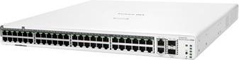 Actual product image HPE E Aruba Instant On 1960 Switch 2 XGT, 2 SFP+ Ports, PoE, 1U, Layer 2+, Plug and Play (48 ports)