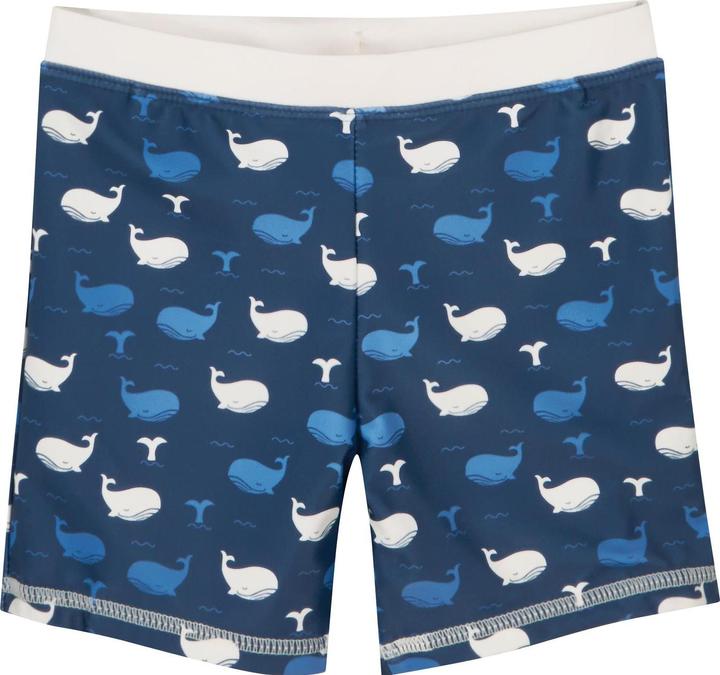 Image du produit Playshoes Ensemble maillot de bain UV manches courtes baleine marine taille 122/128 (122, 128)