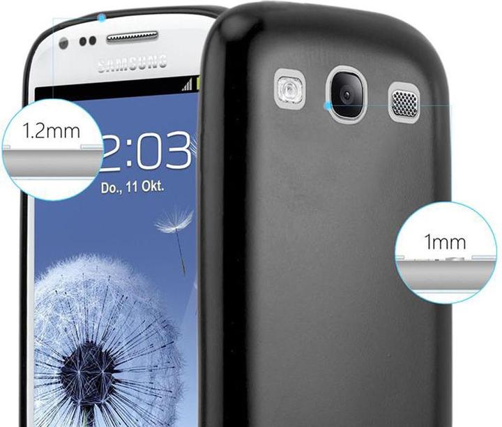 Immagine prodotto Cadorabo Copertura metallica opaca in TPU (Samsung Galaxy S3, Samsung Galaxy S3 Neo)