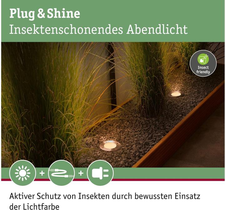 Produktbild Paulmann Outdoor Plug & Shine Floor Insect Friendly (360 lm, IP67)