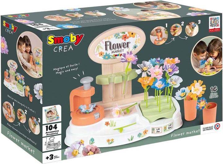 Productafbeelding Smoby Krativset Bloemenmarkt
