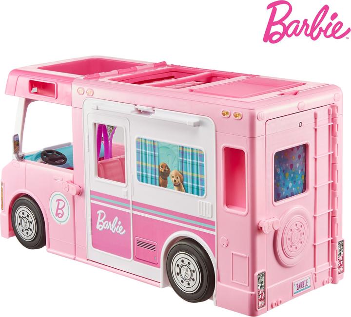 Actual product image Barbie 3-in-1 Super Adventure Camper with Accessories