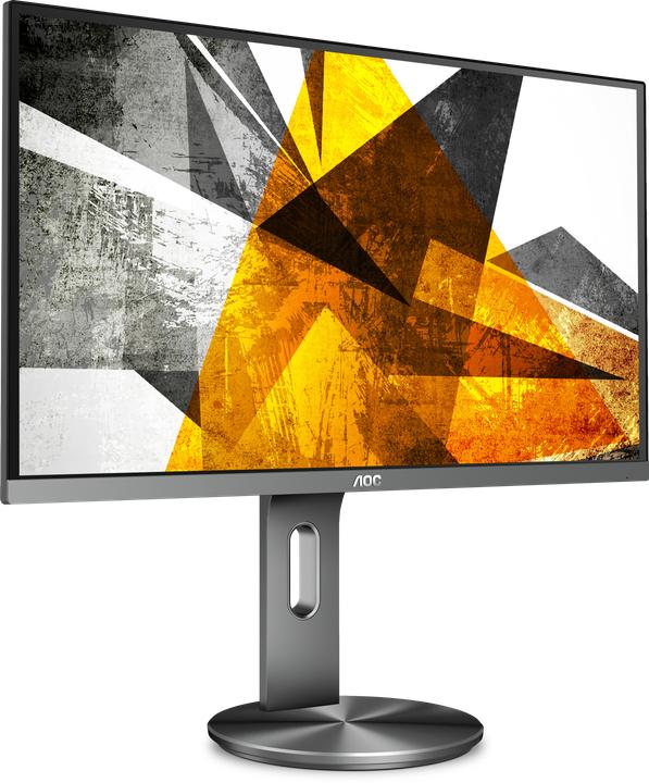 Produktbild AOC U2790PQU LED IPS 27" UHD 3840x2160p 50M:1 (typ. 1000:1) 350cd 5ms HDMI2.0 (3840 x 2160 Pixel, 27")