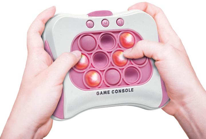 Actual product image Totally Tech Totally Trendy Push Fidget Popper pink