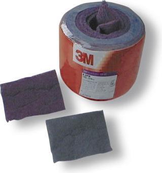 Peka Pinselfabrik Scotch-Brite handpads 200x100mm op rol 320-360 zeer fijn (avfn (P320-P360))