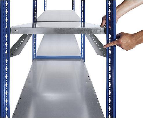 Actual product image eurokraft pro Boltless shelving, double row