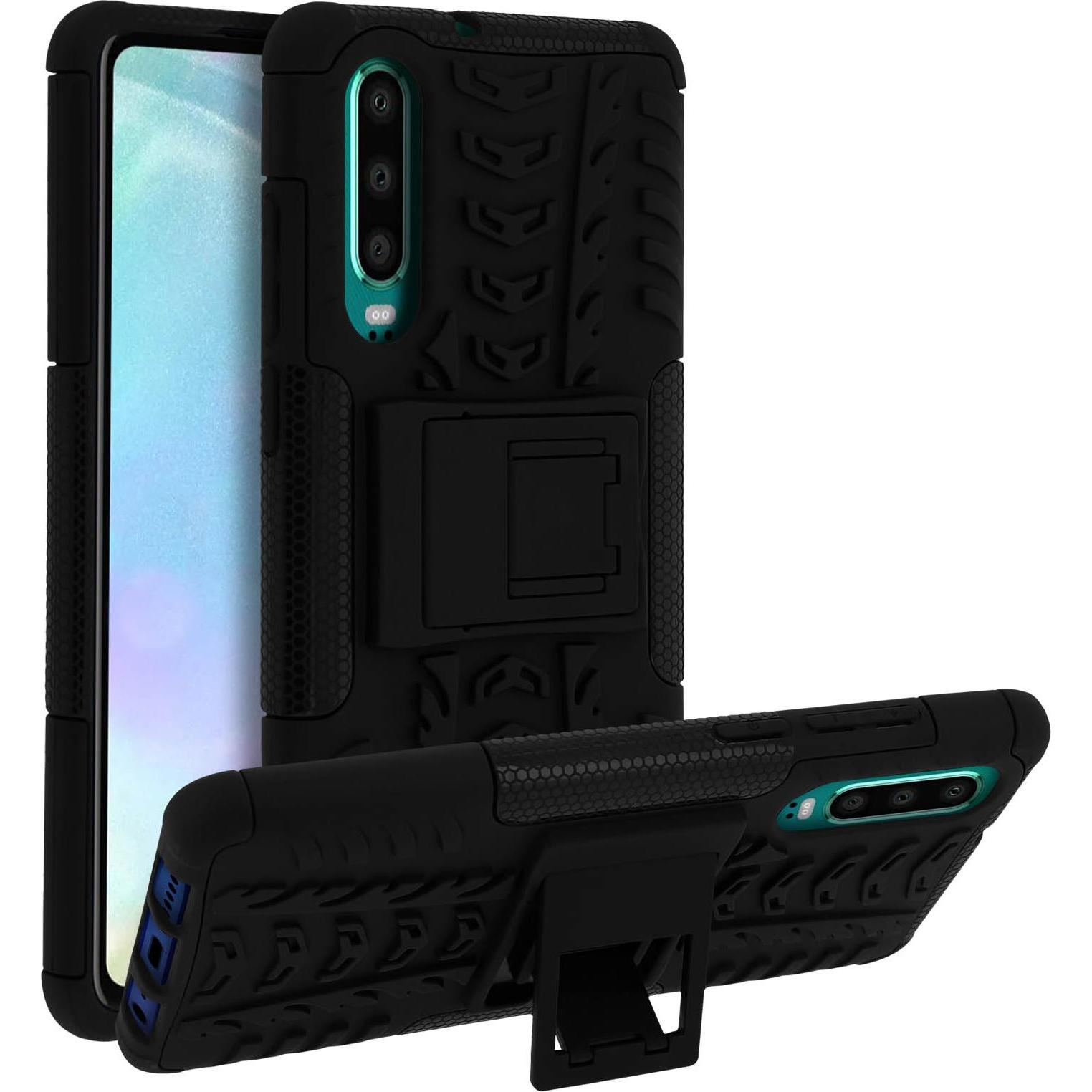 Thumbnail - Avizar Quadro Series (Huawei P30), Smartphone Hülle, Schwarz