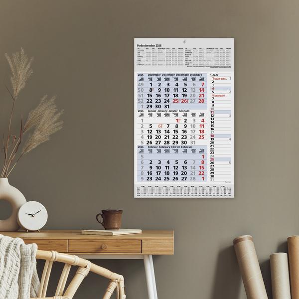 Actual product image 3-Monats-Planer Combi Blau 2026