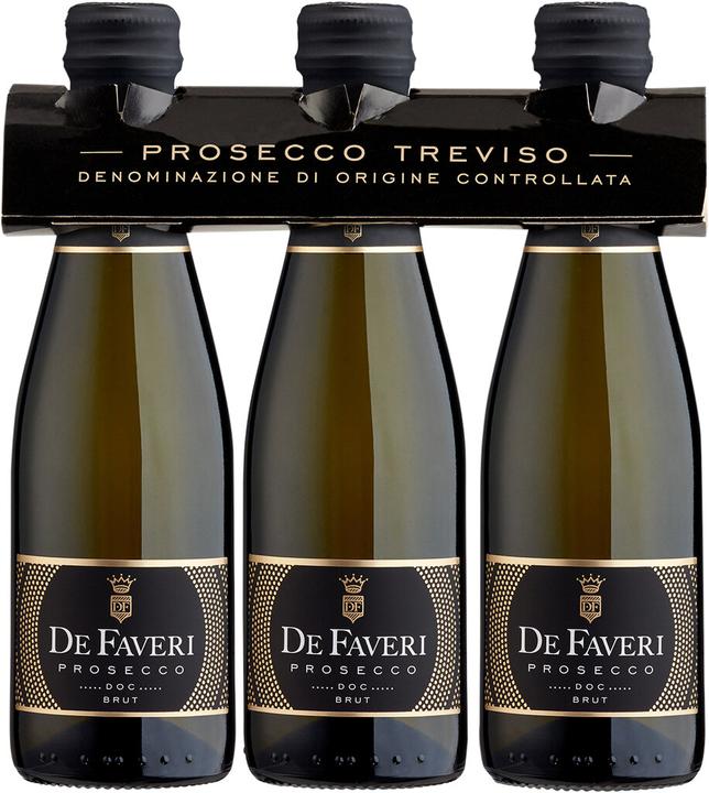 Produktbild De Faveri Prosecco Nera Spumante brut di Valdobbiadene DOC (1 x 20 cl)