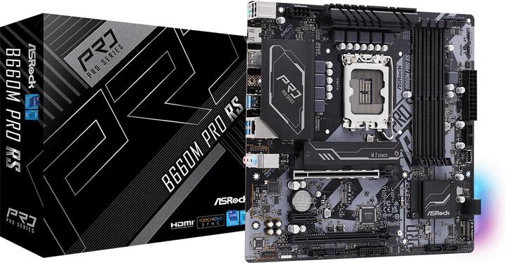 Produktbild AsRock B660M Pro RS (LGA 1700, Intel B660, mATX)