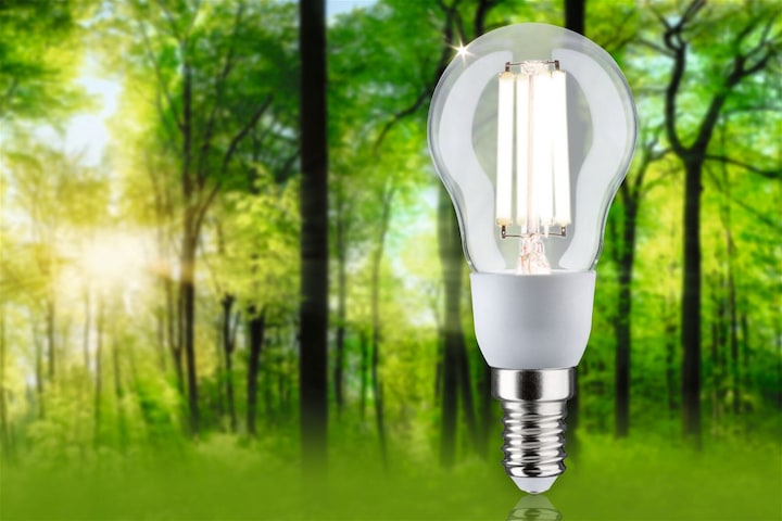 Actual product image Paulmann Drop Eco-Line filament (E14, 2.50 W, 525 lm, 1 x, A)